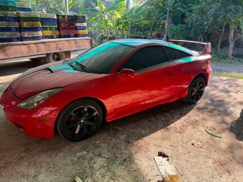 Toyota celica ឆ្នាំ2000 លក់ 5000$ ចរចារ សុីមាំងលេង ទីតាំងបាត់ដំបង 086550065 017872221