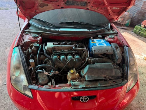 Toyota celica ឆ្នាំ2000 លក់ 5000$ ចរចារ សុីមាំងលេង ទីតាំងបាត់ដំបង 086550065 017872221