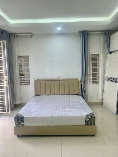 Twin villa for rent in Borey Orkide grand along street 2004