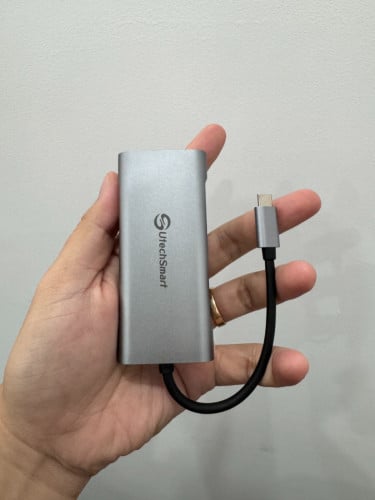 USB C Ethernet HUB (6 in 1) របស់អាមេរិក