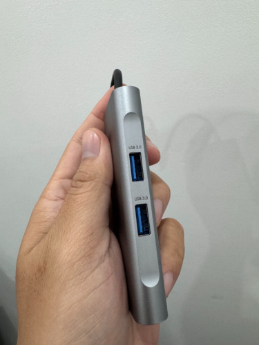 USB C Ethernet HUB (6 in 1) របស់អាមេរិក