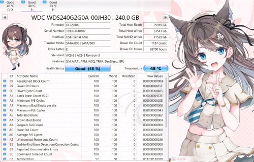 WD SSD 240GB