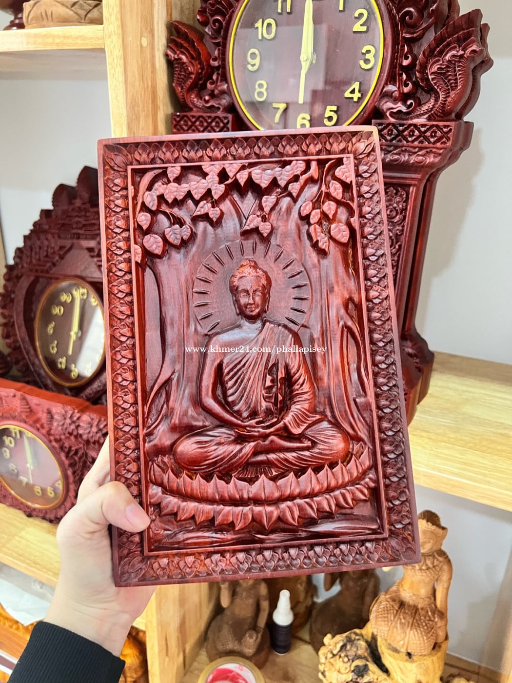 ផ្ទាំងឈើធ្នុងខ្នាត 20*30cm