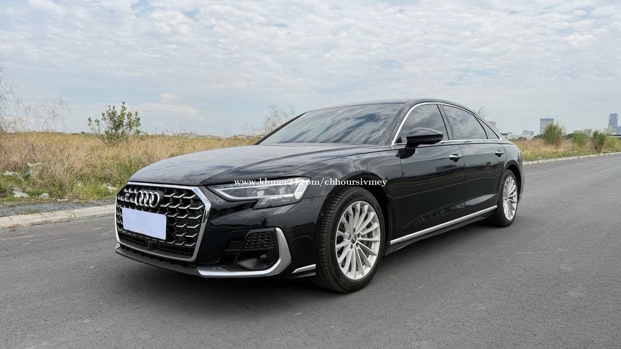 រថយន្តមួយទឹក AUDI A8L 2019 រថយន្តនៅថ្មីមួយជុំ