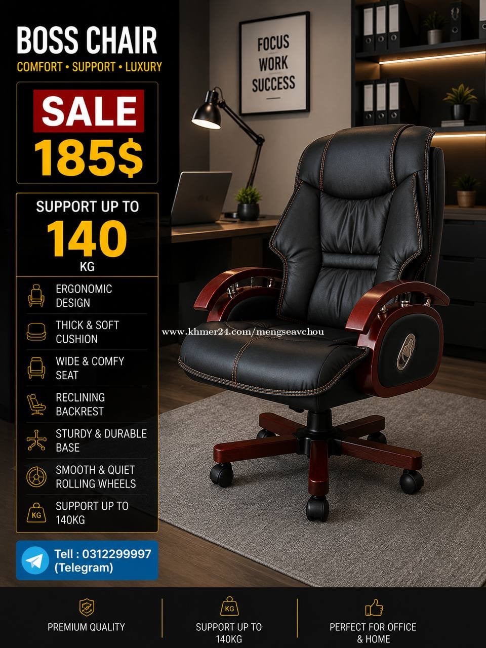 Boss chair available in stock