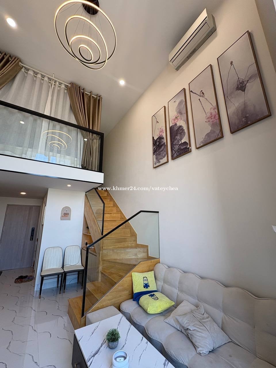 Loft condo two bedroom for rent