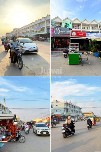 ផ្ទះអាជីវកម្មលក់បន្ទាន់ | លើផ្លូវធំ ជាប់ផ្សារទួលពង្រ