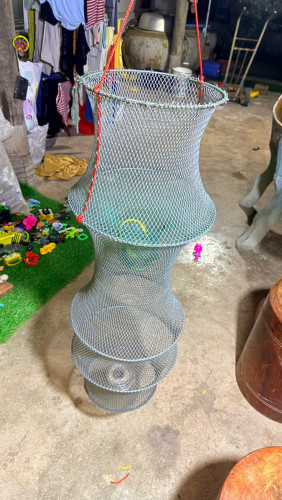 ទ្រុងសំណាញ់ ប្រស់ត្រី