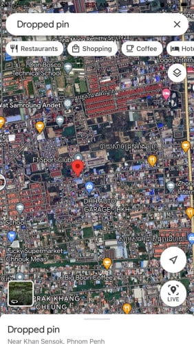ផ្ទះលក់ជិតផ្សារឈូកមាស