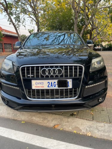 ចង់លក់ឡានAudi Q7 S-line 2007ម៉ាស៊ីនម៉ាស៊ុត ឡានជិះធ្វើការ