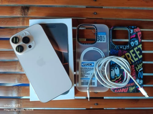 លក់ iPhone 16 Pro ZA/A 256G 98.99% តម្លៃដាច់