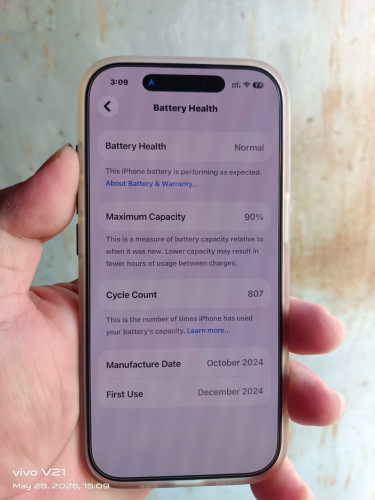 លក់ iPhone 16 Pro ZA/A 256G 98.99% តម្លៃដាច់