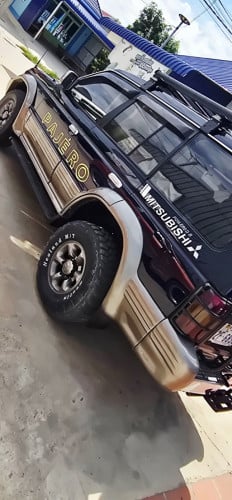 ឡានលក់ប្រញាប់លុយ pajero 1993 ម៉ាស៊ីនម៉ាស៊ូត អូតូកាពីតាស ធានាឡានស្អាតនៅថ្មី