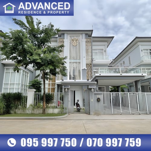 🏘 វីឡាឃ្វីន (Queen Villa) មានដេគ័រស្អាត ក្នុងបុរី វ៉ារីណា​ ដឹសែនសុខ ត្រូវការលក់បន្ទាន់ខ្លាំង