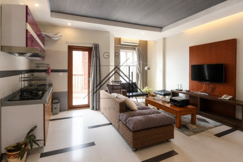 🏢 1 Bedroom Serviced Apartment For Rent in BKK1 – Phnom Penh