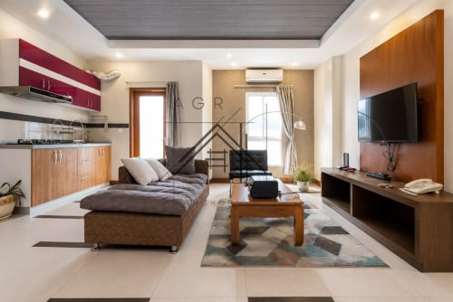 🏢 1 Bedroom Serviced Apartment For Rent in BKK1 – Phnom Penh