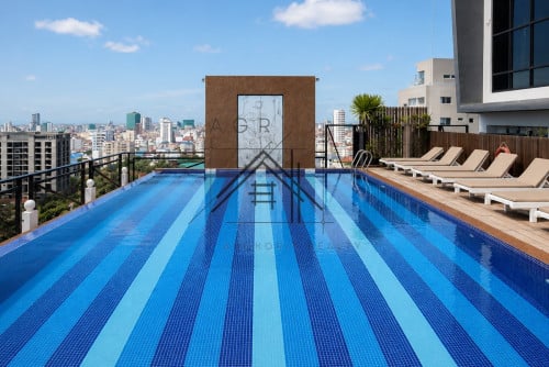 🏢 1 Bedroom Serviced Apartment For Rent in BKK1 – Phnom Penh