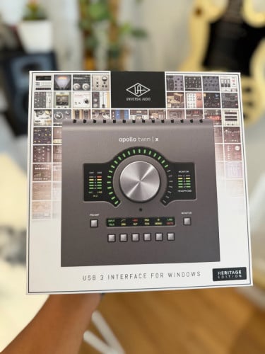 សម្រាប់ Window Type- C : Universal Audio Apollo Twin X USB-C Audio Interface with UAD DSP