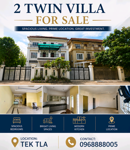 2 Twin Villas for Sale _ Tek Tla