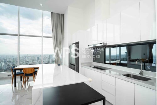 3-Bedrooms Penthouse Condo For Rent | BKK1 | Phnom Penh