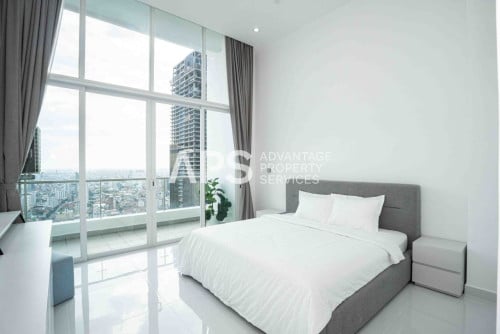 3-Bedrooms Penthouse Condo For Rent | BKK1 | Phnom Penh