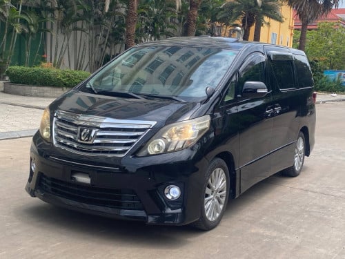 Alphard 2012 បើកដំបូល ទឹកថ្នាំសុីនមួយជុំ