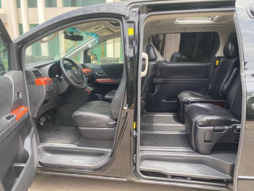 Alphard 2012 បើកដំបូល ទឹកថ្នាំសុីនមួយជុំ