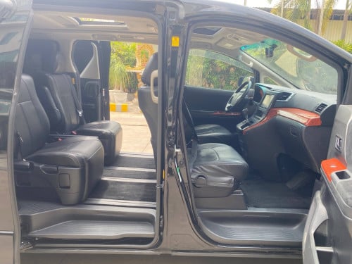 Alphard 2012 បើកដំបូល ទឹកថ្នាំសុីនមួយជុំ