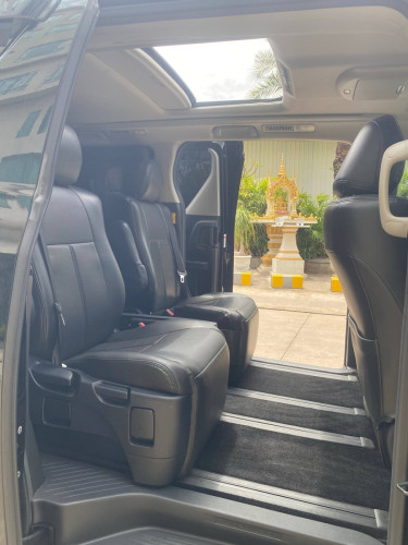 Alphard 2012 បើកដំបូល ទឹកថ្នាំសុីនមួយជុំ