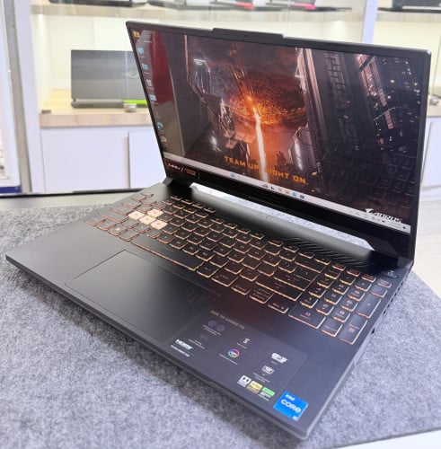 ASUS TUF FX507 (99%)/i5-12th/16GB/M.2 512GB/RTX3050(4G)/15.6”(144hz)/RGB