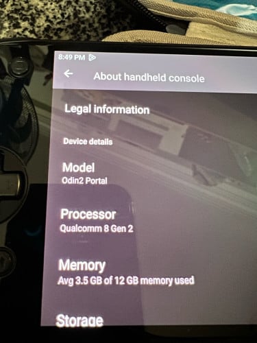 AYN odin2 portal pro 512gb ram12gb for sale!