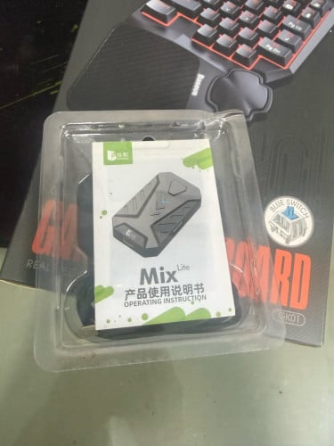 Baseus One-handed Gaming KeyboardVisit >With LED Lights and Adapter for Mix Lite, Android System
