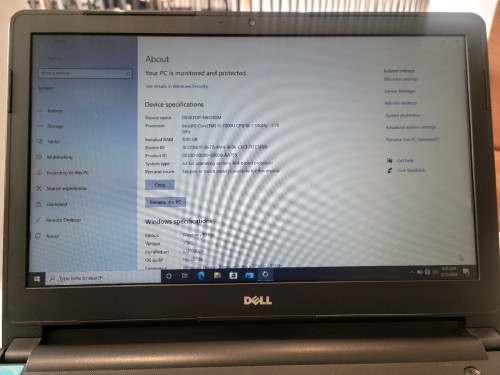 Dell Inspiron 14 នៅថ្មីស្អាត កម្លាំងម៉ាស៊ីនខ្លាំងលក់ធូរៗ
