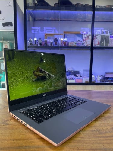 Dell laptop  Inspiron 7472 pink silver gold color