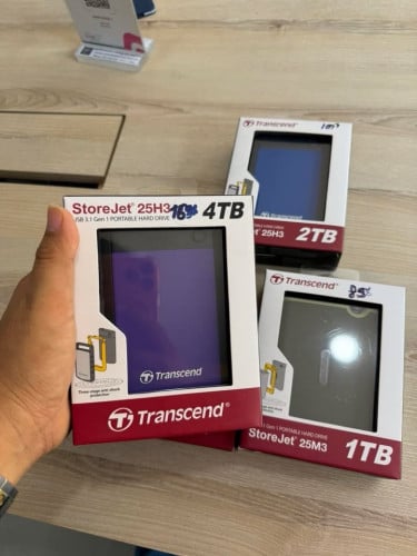 External Transcend 1T|2T|4T