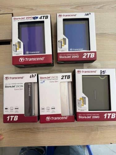 External Transcend 1T|2T|4T
