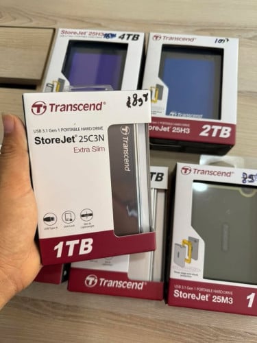 External Transcend 1T|2T|4T