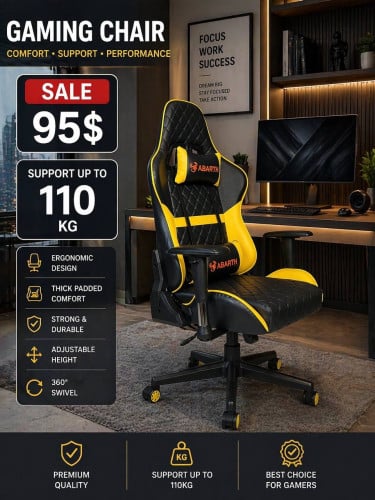 Gaming chair available in stock