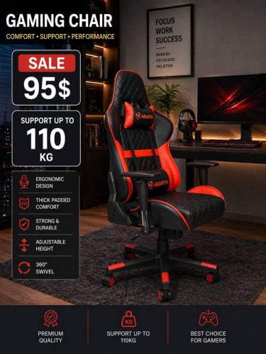 Gaming chair available in stock