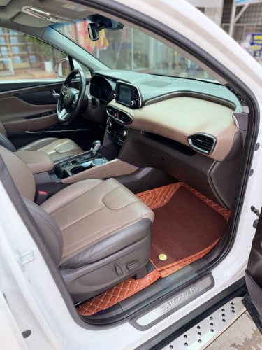 Hyundai Santa Fe 019 ម៉ាស៊ូត កៅអីបីជួរ full option ឡានក្រុមហ៊ុន Camera360