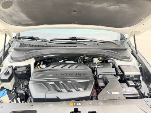 Hyundai Santa Fe 019 ម៉ាស៊ូត កៅអីបីជួរ full option ឡានក្រុមហ៊ុន Camera360