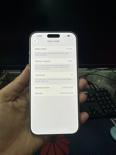 I phone 17 pro max 256g CH ស្អាត ថ្ម100% សាក16ដង
