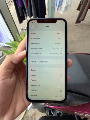 IPhone 12 LL 64G 105$