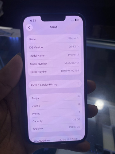Iphone 13 128G zin all តួរស្អាត98% លក់245$ ចាប់អារម្មណ៍អាចមកមើលផ្ទាល់ រឺទាក់ទងមក  Telegram 069502527