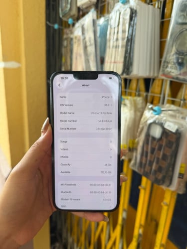 iPhone 13 Pro Max សាណុំសុីន 128G