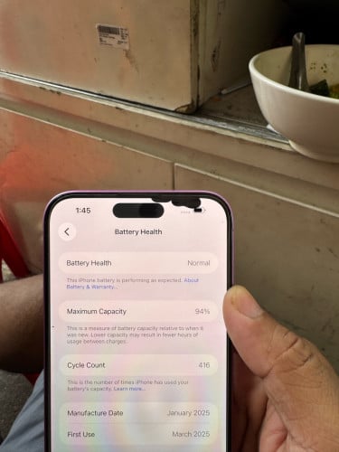 iPhone 16 plus 128g សាណុំដានអេក្រង់អត់ជាប់អី