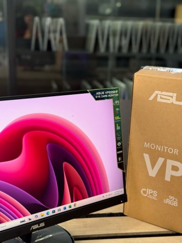 LCD ASUS VP229HF  22” SRGB 100Hz ថ្មី១០០%