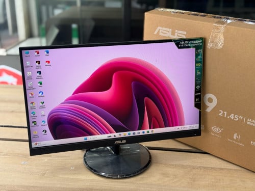 LCD ASUS VP229HF  22” SRGB 100Hz ថ្មី១០០%