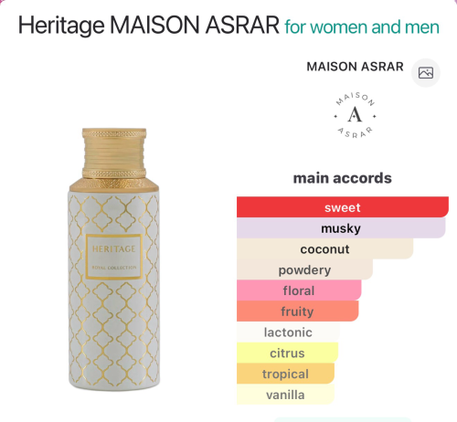 Legacy Maison Asrar Royal collection