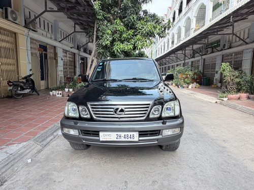 LUXES LX470 សេរីឆ្នាំ 2005 មិនធ្លាប់ បុក ប៉ះ  ឡានជិះផ្ទាល់ខ្លួន ភ្ជាប់ប្រព័ន្ធហ្គាស់ស្រាប់ 🖤